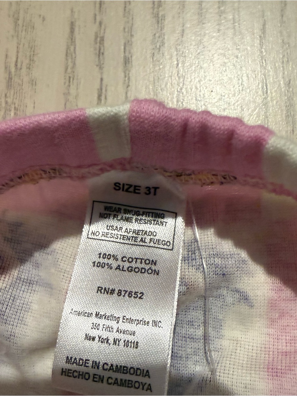 Disney Princess Girls 3T 4 Piece Cotton Pajama Set NWT - Picture 10 of 13